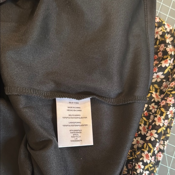 Lily Rose Black and White One Shoulder Sundress - Picture 9 of 10